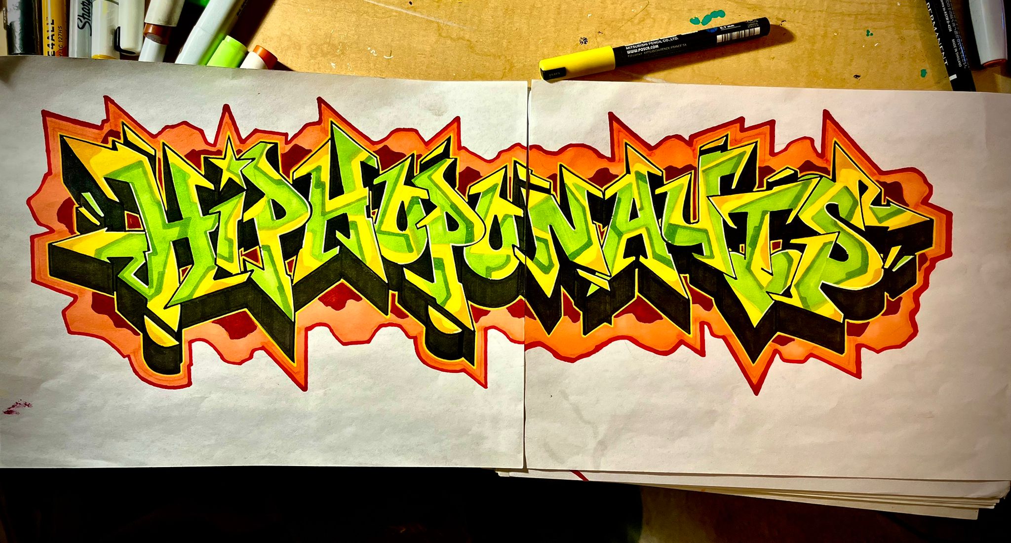 HipHopOnauts - Enter the 5 Galaxies Logo